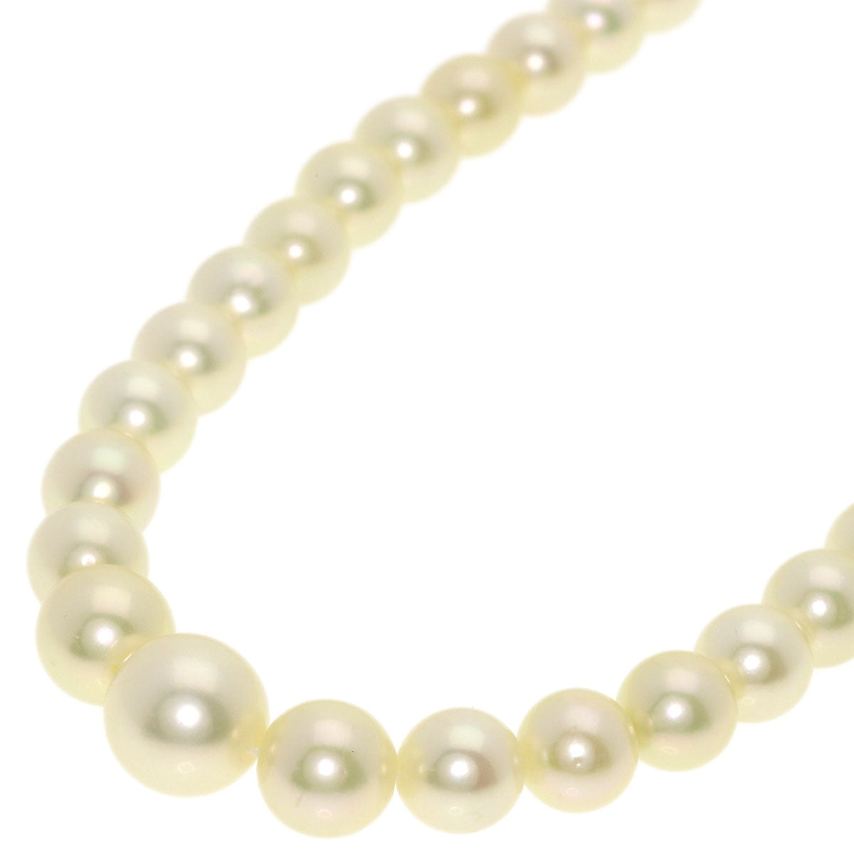 MIKIMOTO Pearl Pearl Necklace Silver Ladies [Used]