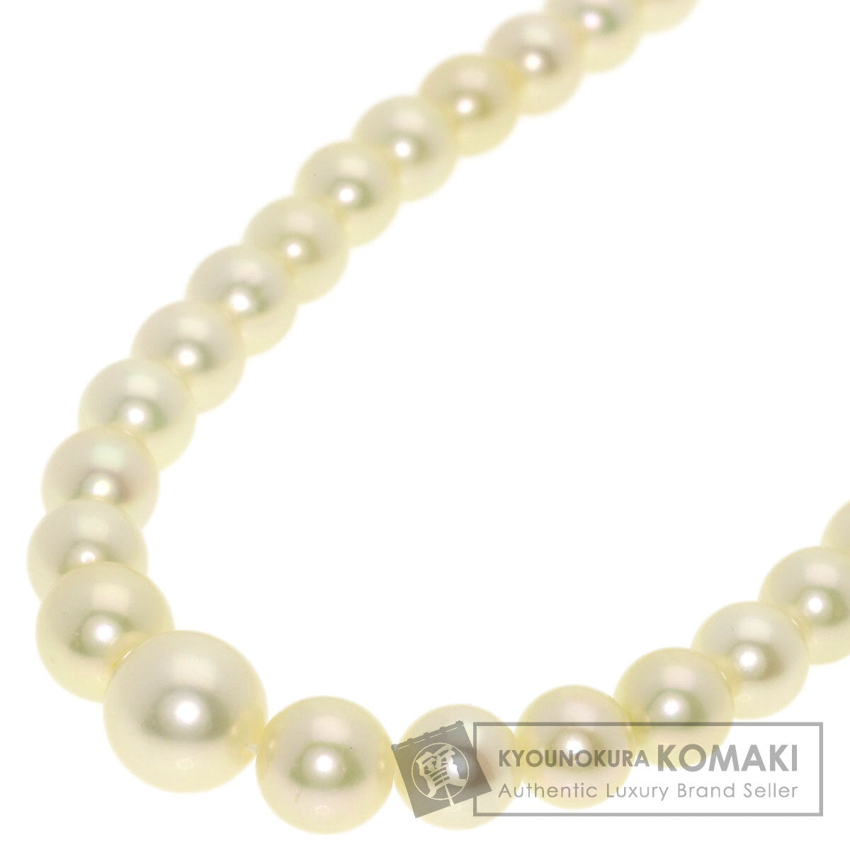 MIKIMOTO Pearl Pearl Necklace Silver Ladies [Used]