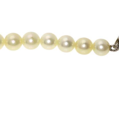 MIKIMOTO Pearl Pearl Necklace Silver Ladies [Used]