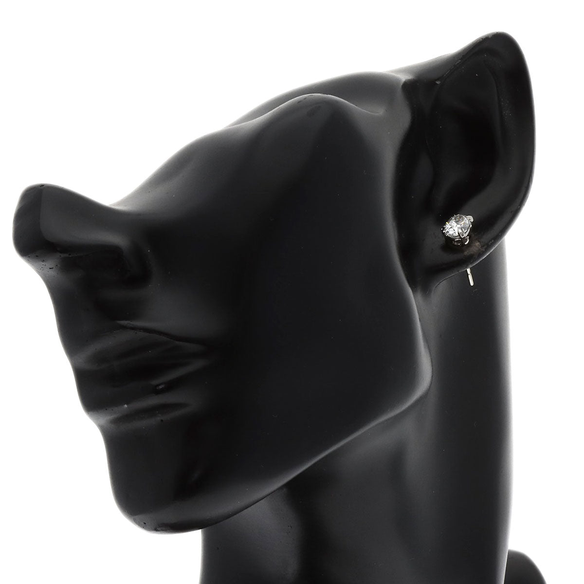 HARRY WINSTON Oval Diamond earring Platinum PT950 K18 White GoldLadies [Used]