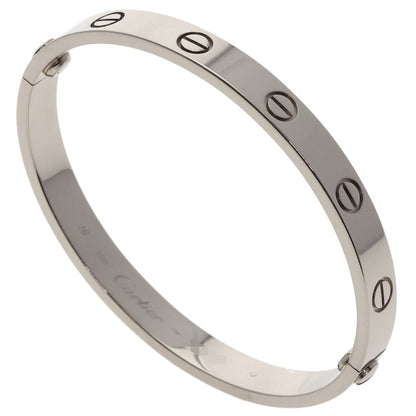 CARTIER LOVE Bracelets with Driver #16 Bracelet K18 White Gold Ladies [Used]