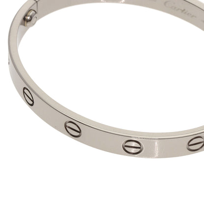 CARTIER LOVE Bracelets with Driver #16 Bracelet K18 White Gold Ladies [Used]