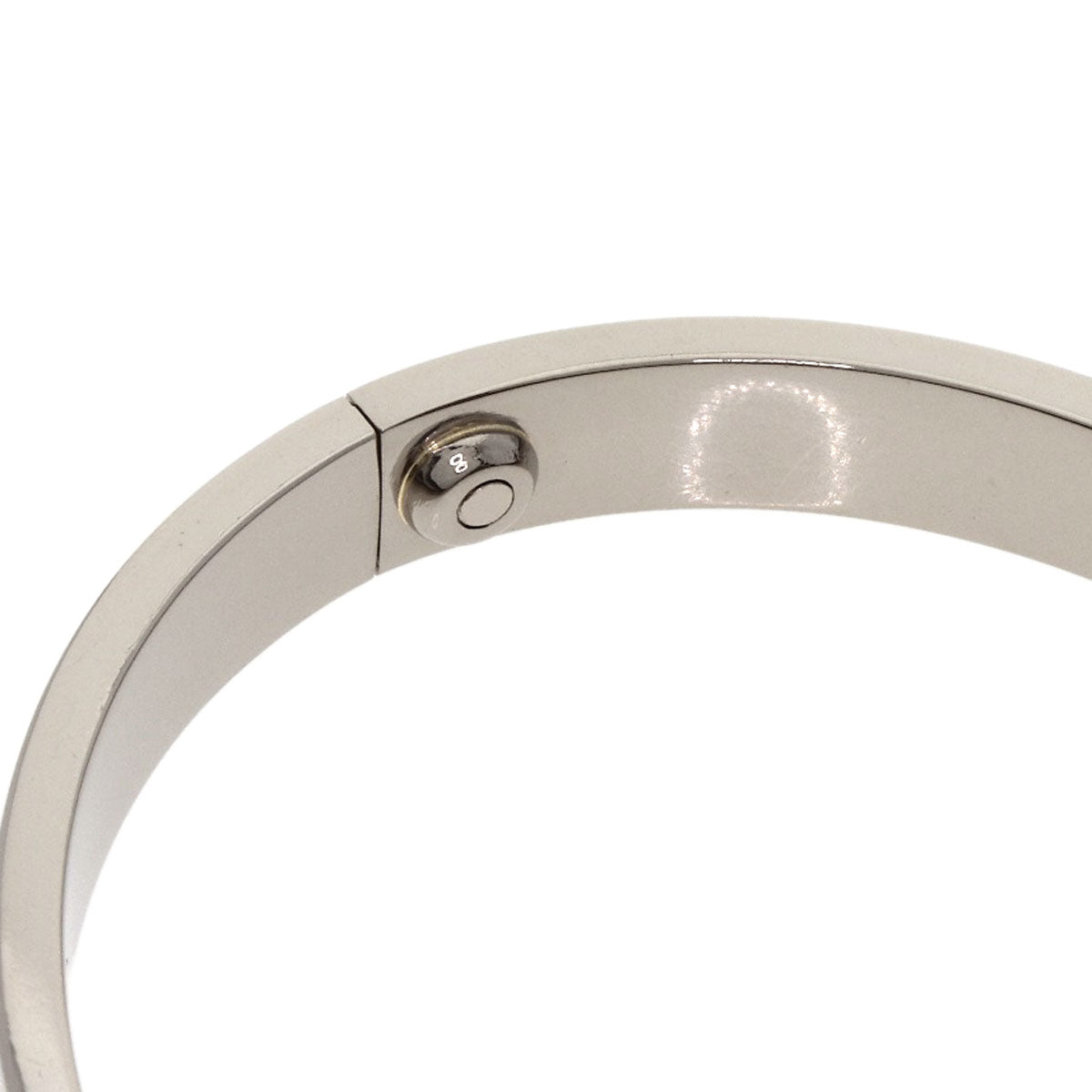CARTIER LOVE Bracelets with Driver #16 Bracelet K18 White Gold Ladies [Used]