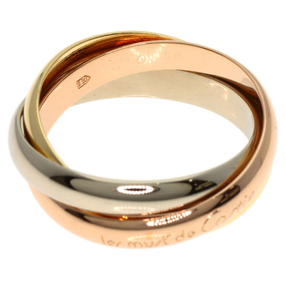 CARTIER Trinity #56 Ring K18 Yellow Gold K18 White GoldLadies [Used]