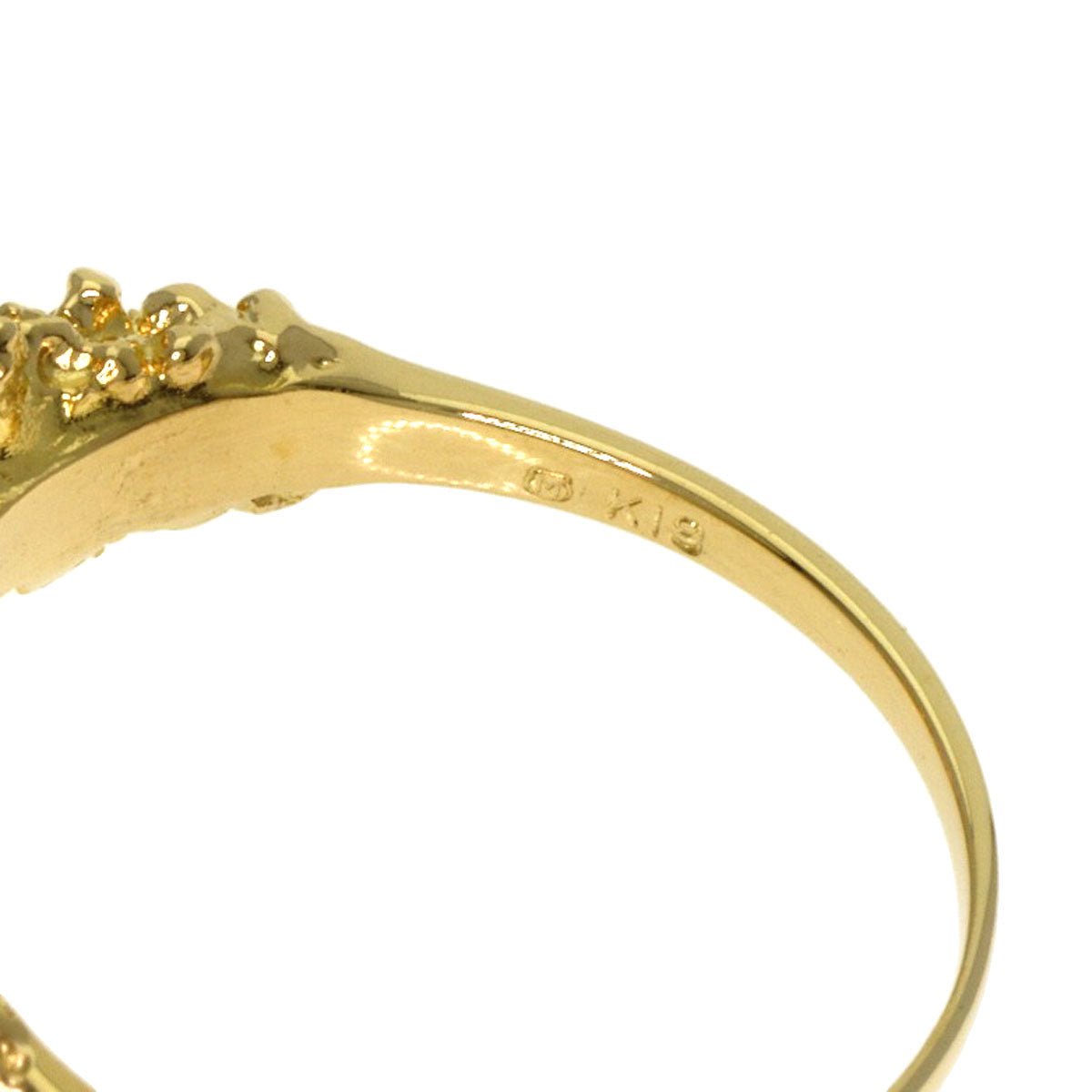 MIKIMOTO Pearl Pearl Ring K18 Yellow Gold Ladies [Used]