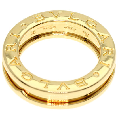 BVLGARI B.zero1 1 Band #45 Ring K18 Yellow Gold Ladies [Used]