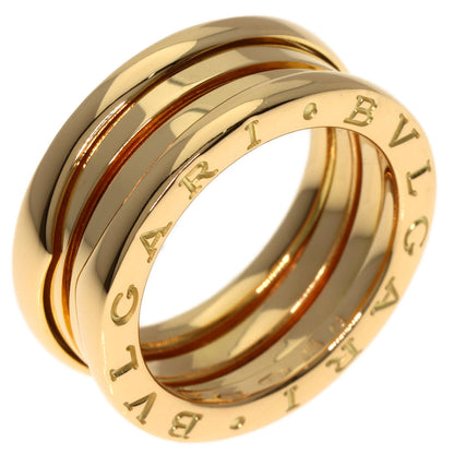 BVLGARI B.zero1 2 Band #51 Ring K18 Yellow Gold Ladies [Used]