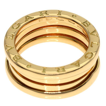 BVLGARI B.zero1 2 Band #51 Ring K18 Yellow Gold Ladies [Used]