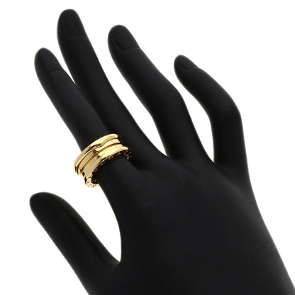 BVLGARI B.zero1 2 Band #51 Ring K18 Yellow Gold Ladies [Used]