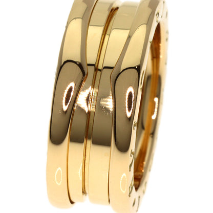 BVLGARI B.zero1 2 Band #51 Ring K18 Yellow Gold Ladies [Used]