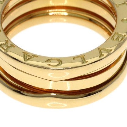 BVLGARI B.zero1 2 Band #51 Ring K18 Yellow Gold Ladies [Used]