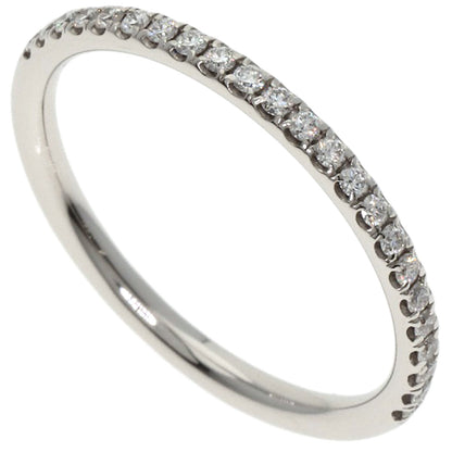 HARRY WINSTON Micropave Half Eternity Diamond Ring Platinum PT950 Ladies [Used]