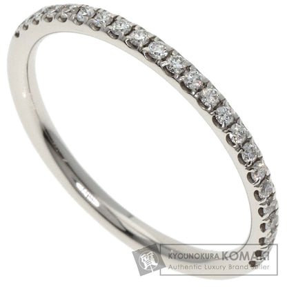 HARRY WINSTON Micropave Half Eternity Diamond Ring Platinum PT950 Ladies [Used]