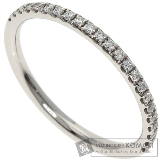 HARRY WINSTON Micropave Half Eternity Diamond Ring Platinum PT950 Ladies [Used]