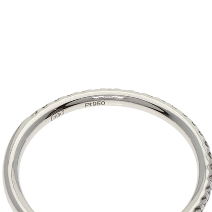 HARRY WINSTON Micropave Half Eternity Diamond Ring Platinum PT950 Ladies [Used]