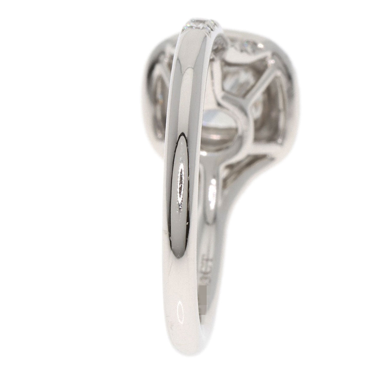 TIFFANY&Co. Soleste Cushion Cut Diamond E-VVS2-EX Ring Platinum PT950 Ladies [Used]