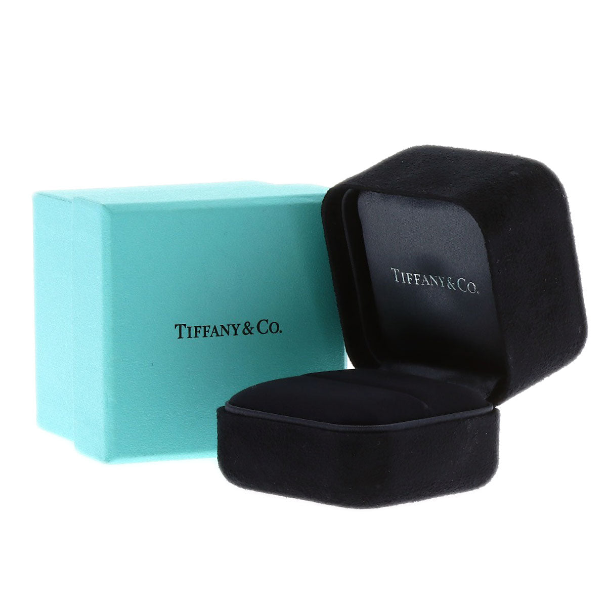 TIFFANY&Co. Soleste Cushion Cut Diamond E-VVS2-EX Ring Platinum PT950 Ladies [Used]