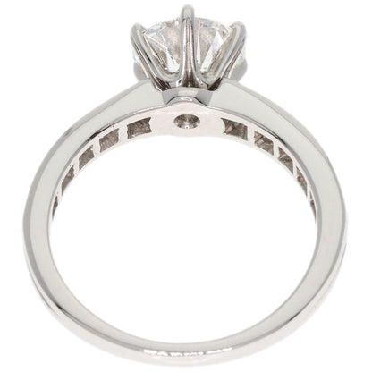 TIFFANY&Co. Solitaire Diamond G-VVS2-VG Ring Platinum PT950 Ladies [Used]