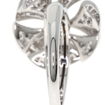 BVLGARI Diva Dream Flower Diamond Ring K18 White Gold Ladies [Used]