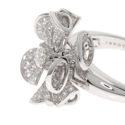 BVLGARI Diva Dream Flower Diamond Ring K18 White Gold Ladies [Used]