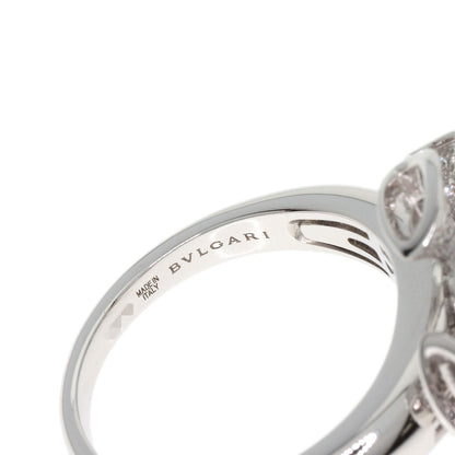 BVLGARI Diva Dream Flower Diamond Ring K18 White Gold Ladies [Used]