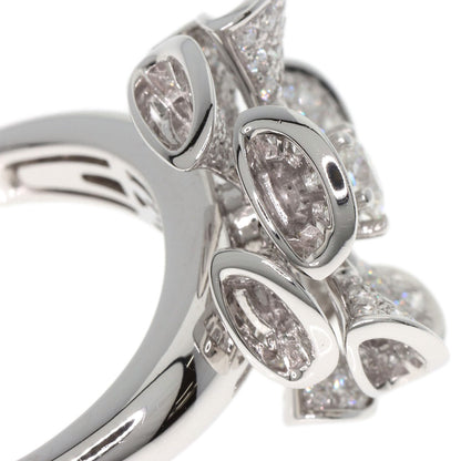 BVLGARI Diva Dream Flower Diamond Ring K18 White Gold Ladies [Used]