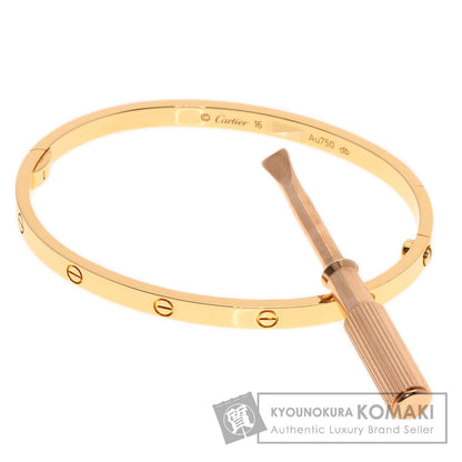 CARTIER LOVE Bracelets SM with Driver #16 Bracelet K18 Pink Gold Ladies [Used]