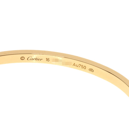 CARTIER LOVE Bracelets SM with Driver #16 Bracelet K18 Pink Gold Ladies [Used]