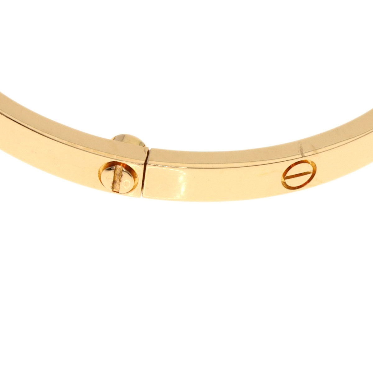 CARTIER LOVE Bracelets SM with Driver #16 Bracelet K18 Pink Gold Ladies [Used]