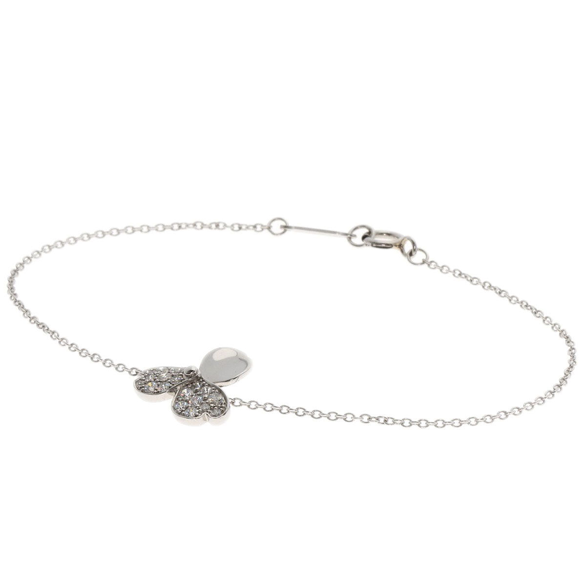 TIFFANY&Co. Paper Flower Diamond Bracelet Platinum PT950 Ladies [Used]
