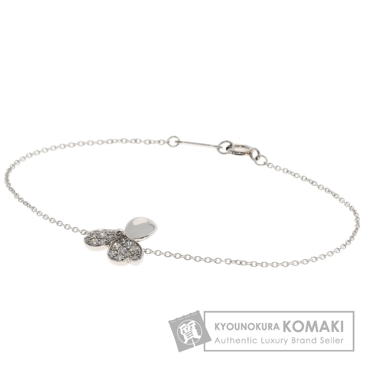 TIFFANY&Co. Paper Flower Diamond Bracelet Platinum PT950 Ladies [Used]