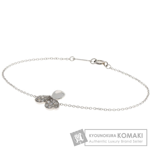 TIFFANY&Co. Paper Flower Diamond Bracelet Platinum PT950 Ladies [Used]