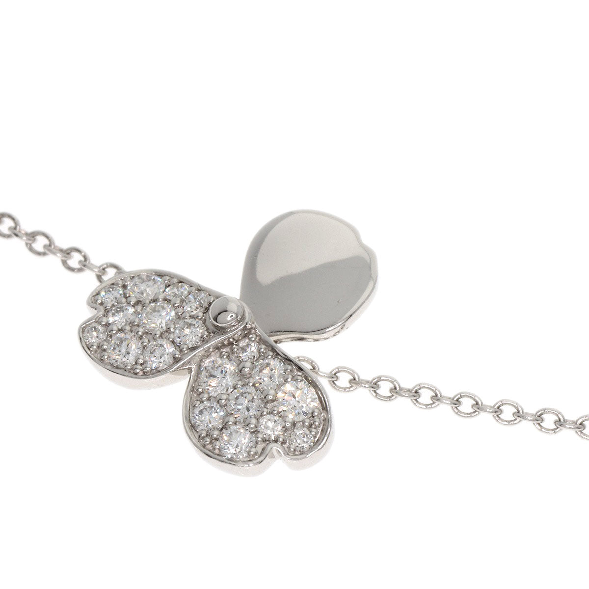 TIFFANY&Co. Paper Flower Diamond Bracelet Platinum PT950 Ladies [Used]