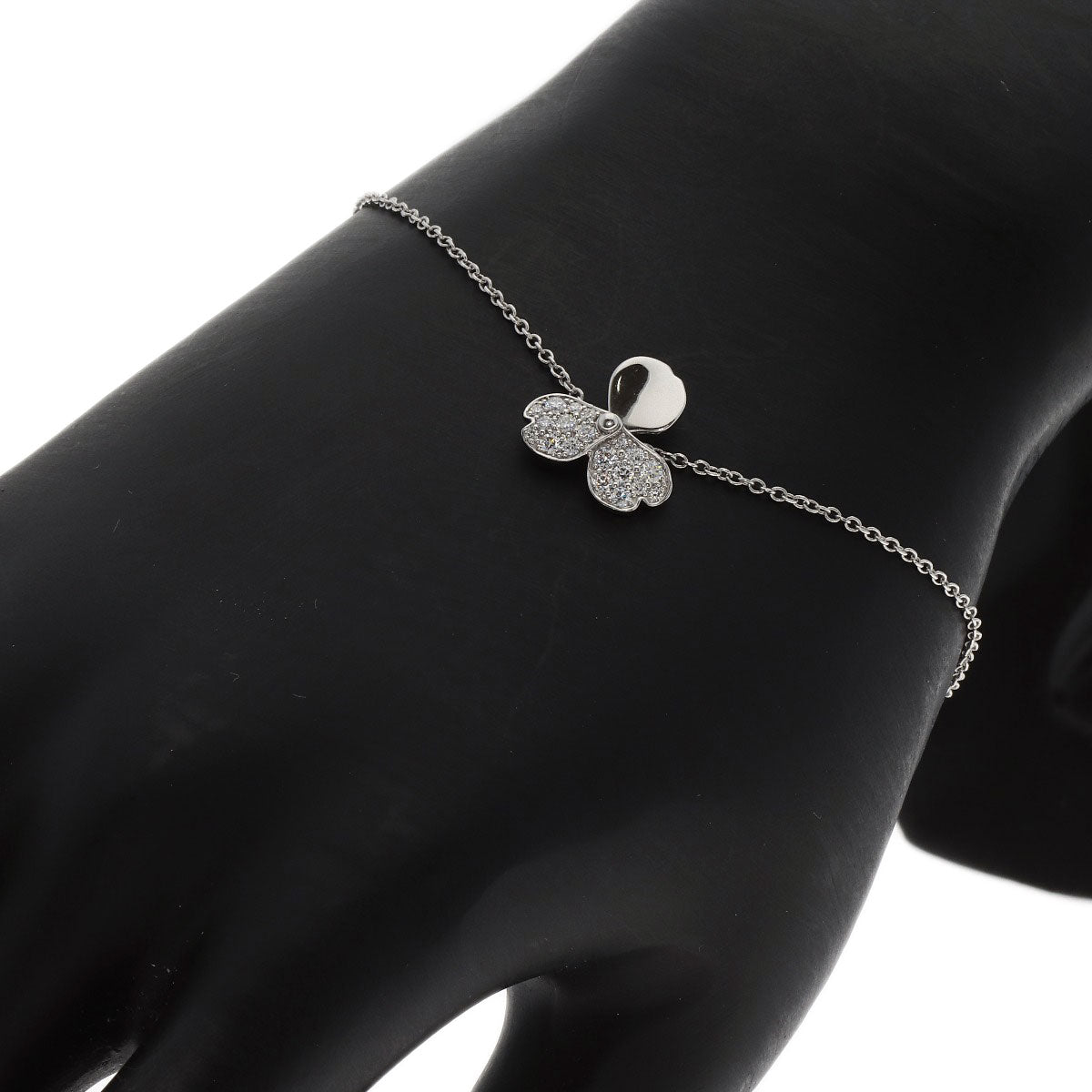 TIFFANY&Co. Paper Flower Diamond Bracelet Platinum PT950 Ladies [Used]