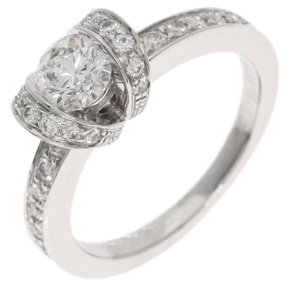 TIFFANY&Co. Ribbon Diamond I-VVS1-EX Ring Platinum PT950 Ladies [Used]