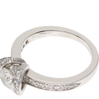 TIFFANY&Co. Ribbon Diamond I-VVS1-EX Ring Platinum PT950 Ladies [Used]