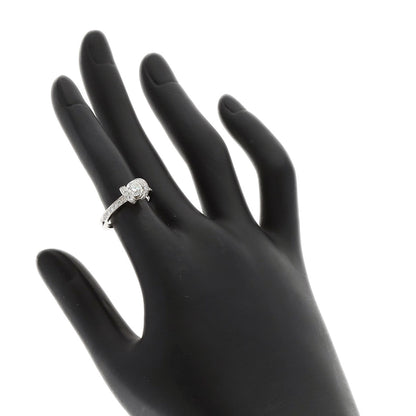 TIFFANY&Co. Ribbon Diamond I-VVS1-EX Ring Platinum PT950 Ladies [Used]