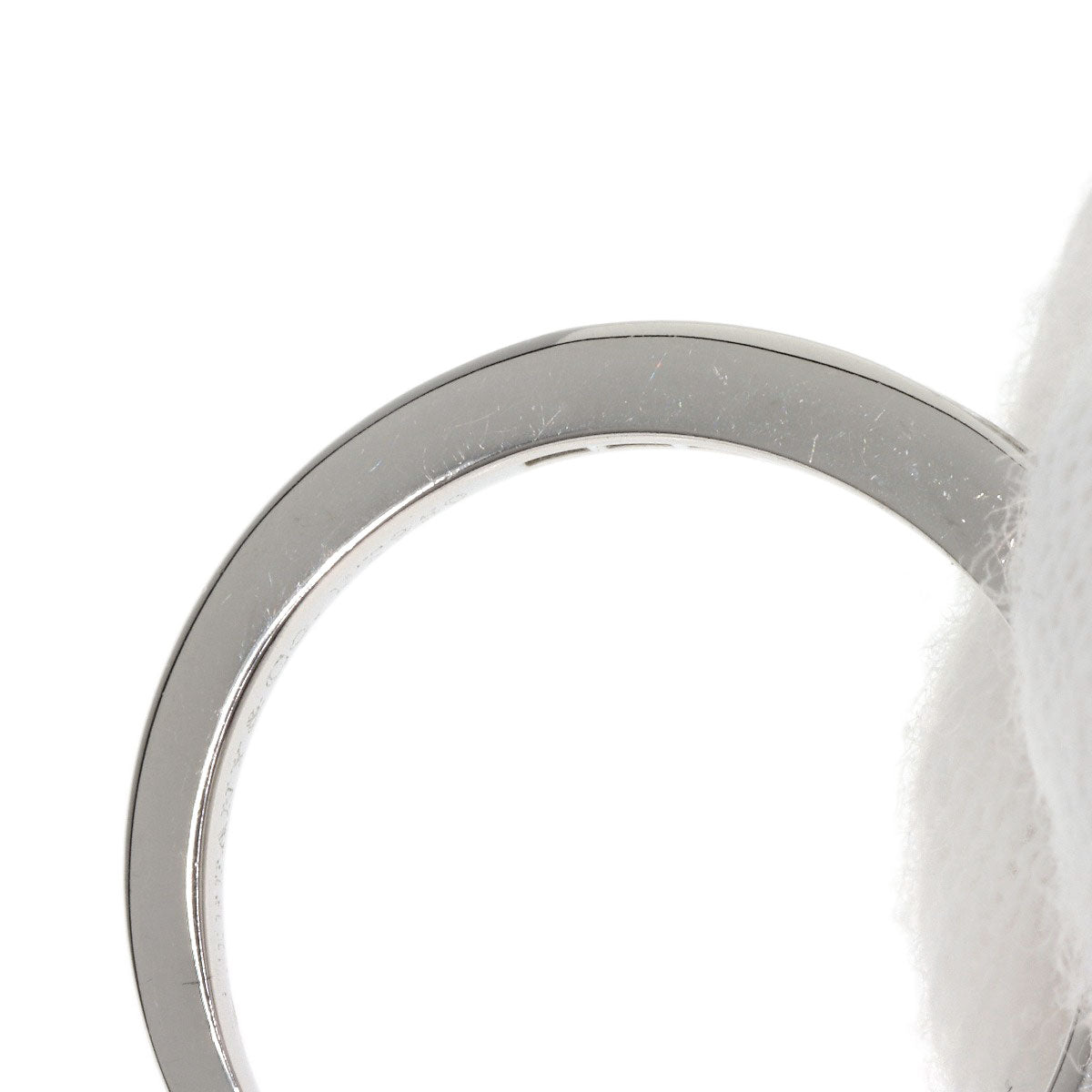 TIFFANY&Co. Ribbon Diamond I-VVS1-EX Ring Platinum PT950 Ladies [Used]