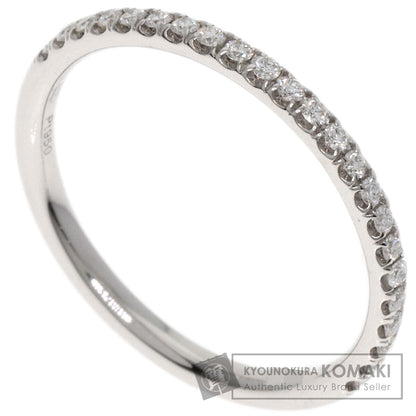 HARRY WINSTON Half diamond Ring Platinum PT950 Ladies [Used]