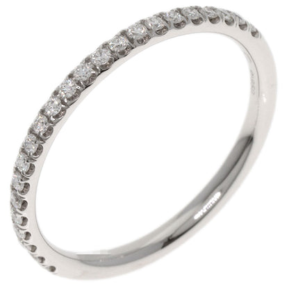 HARRY WINSTON Half diamond Ring Platinum PT950 Ladies [Used]