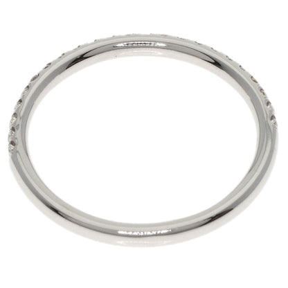 HARRY WINSTON Half diamond Ring Platinum PT950 Ladies [Used]