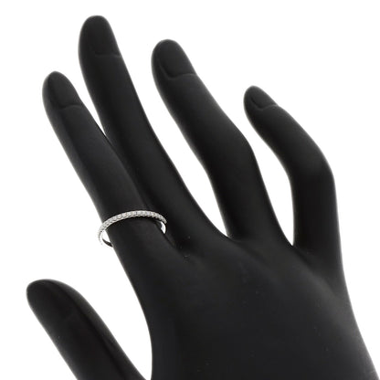 HARRY WINSTON Half diamond Ring Platinum PT950 Ladies [Used]