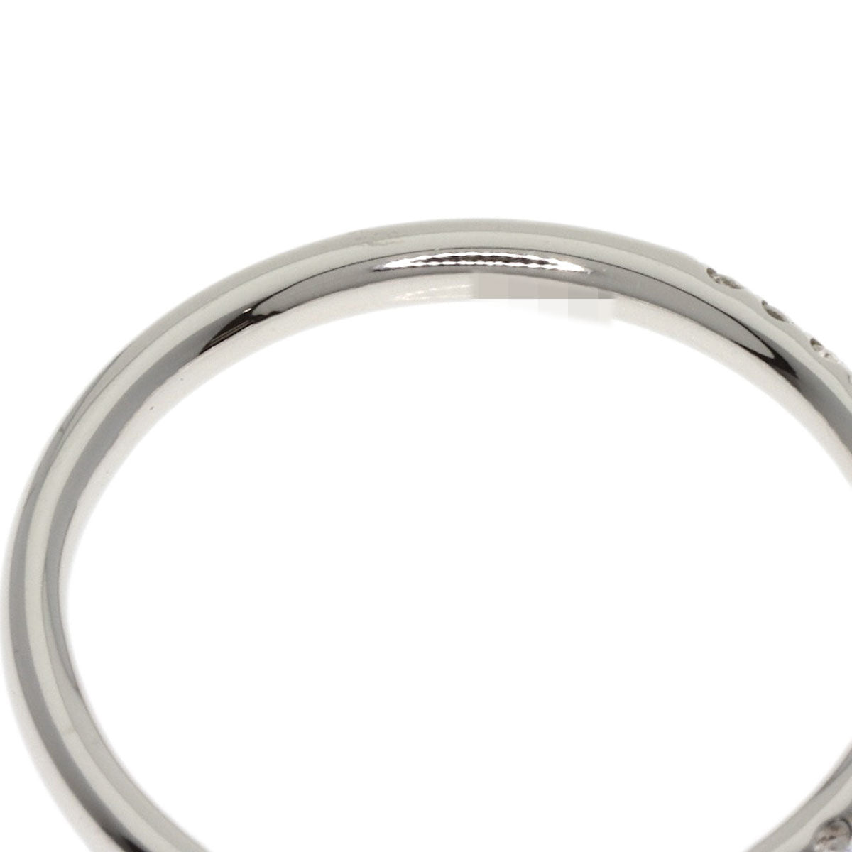 HARRY WINSTON Half diamond Ring Platinum PT950 Ladies [Used]