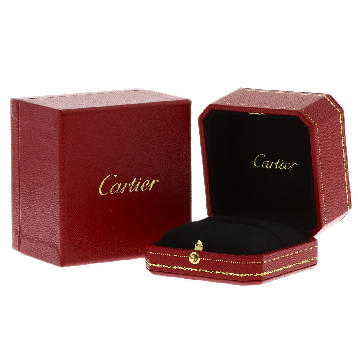 CARTIER Solitaire Diamond #52 Ring Platinum PT950 Ladies [Used]