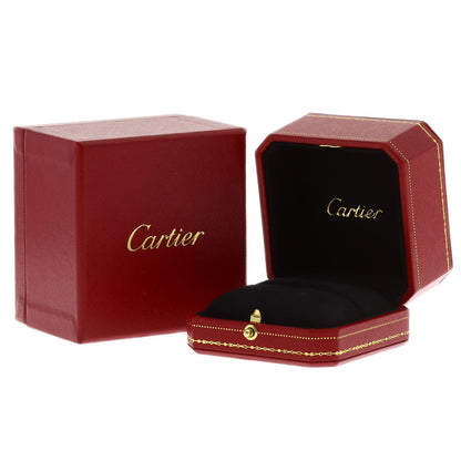 CARTIER Solitaire Diamond #52 Ring Platinum PT950 Ladies [Used]