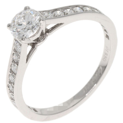 CARTIER Solitaire Diamond #52 Ring Platinum PT950 Ladies [Used]