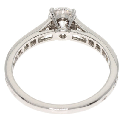 CARTIER Solitaire Diamond #52 Ring Platinum PT950 Ladies [Used]