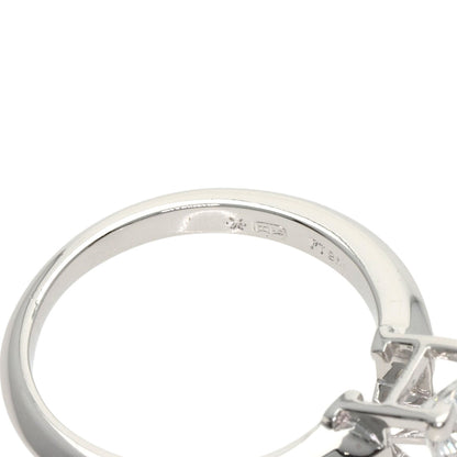 HARRY WINSTON HW Logo Diamond Ring Platinum PT950 Ladies [Used]