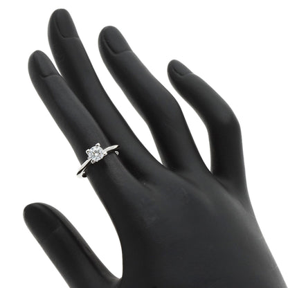 HARRY WINSTON HW Logo Diamond Ring Platinum PT950 Ladies [Used]