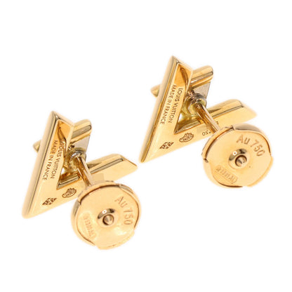 LOUIS VUITTON LV Volt One Puce Diamond earring K18 Pink Gold Ladies [Used]